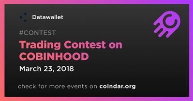 Trading Contest on COBINHOOD