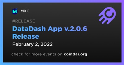 Bản phát hành ứng dụng DataDash v.2.0.6
