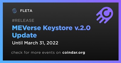 Cập nhật MEVerse Keystore v.2.0