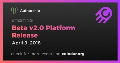 Beta v2.0 Platform Release