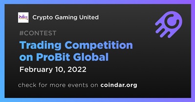 Trading Competition on ProBit Global