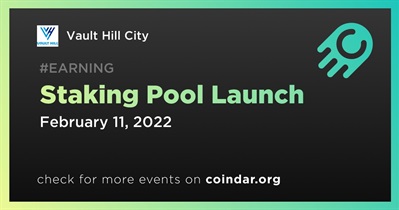 Staking Pool Launch
