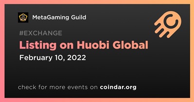 Huobi Global पर लिस्टिंग