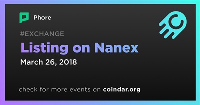 Nanex पर लिस्टिंग