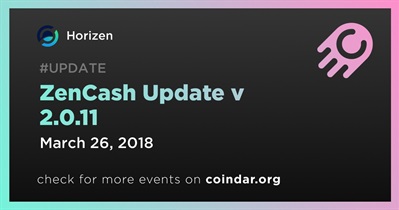 ZenCash Update v 2.0.11