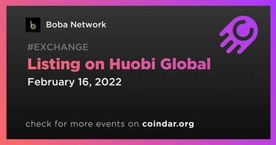 Huobi Global पर लिस्टिंग