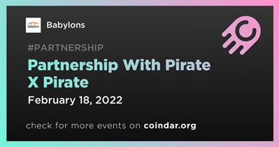 Partnership With Pirate X Pirate