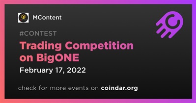 Trading Competition on BigONE