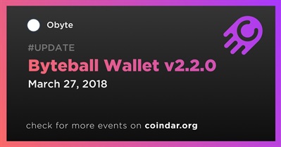 Byteball Wallet v2.2.0
