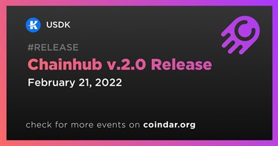 Lanzamiento de Chainhub v.2.0