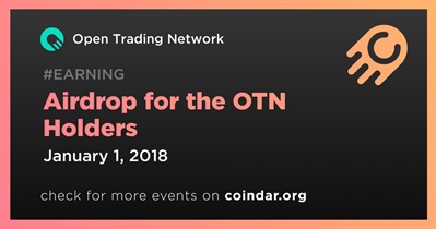 Airdrop for the OTN Holders