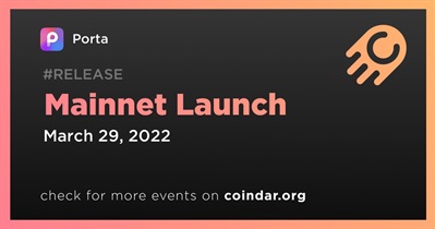 Lanzamiento de la mainnet