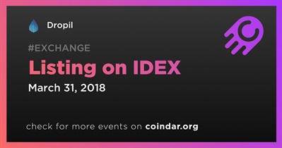 IDEX에 상장