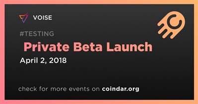 Pribadong Beta Launch