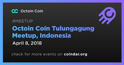 Octoin Coin Tulungagung Meetup, Endonezya