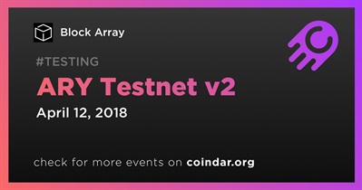 ARY Testnet v2