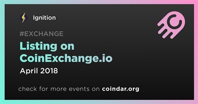 Listing on CoinExchange.io