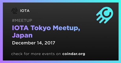 IOTA Tokyo Meetup, Japan