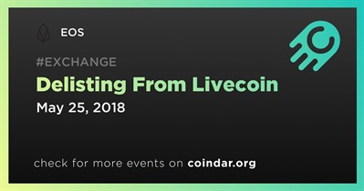Delisting From Livecoin