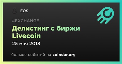 Делистинг с биржи  Livecoin