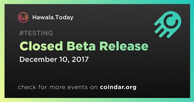 Closed Beta Release