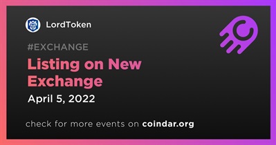 Listing on New Exchange