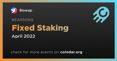 Fixed Staking
