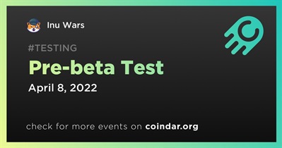 Pre-beta Test