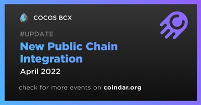 New Public Chain Integration