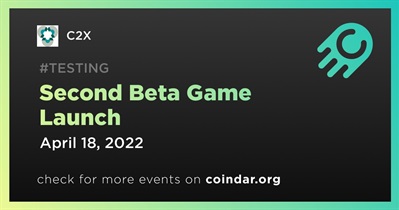 Second Beta Game Launch