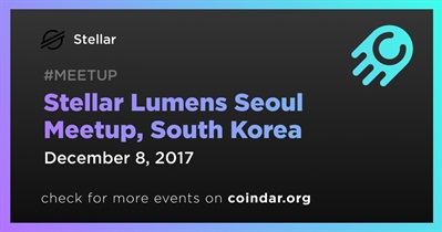 Reunión de Stellar Lumens Seúl, Corea del Sur