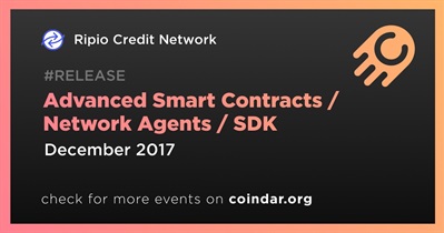 Mga Advanced na Smart Contract / Network Agents / SDK
