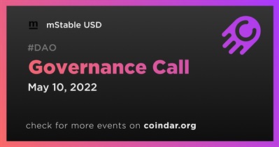Governance Call
