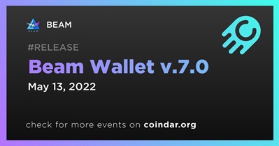 Beam Wallet v.7.0
