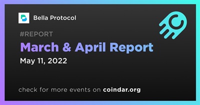 Relatório de março e abril