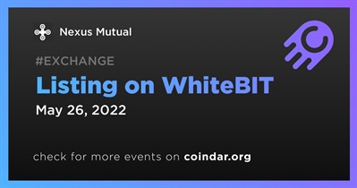 WhiteBIT पर लिस्टिंग