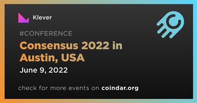 Consensus 2022 in Austin, USA
