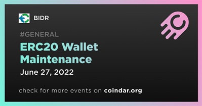 ERC20 Wallet Maintenance