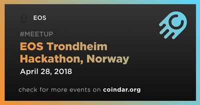 EOS Trondheim Hackathon, Norveç