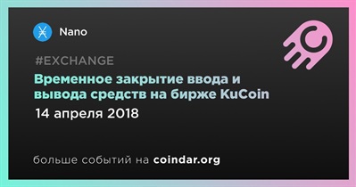 Временное закрытие ввода и вывода средств на бирже KuCoin