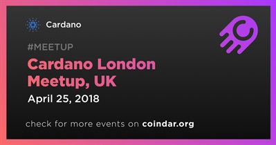 Cardano London Meetup, Reino Unido