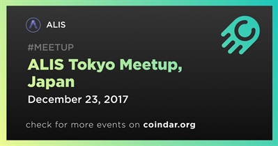 ALIS Tokyo Meetup, Japan