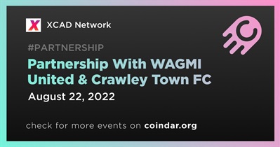 WAGMI United & Crawley Town FC과의 파트너십