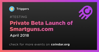 Pribadong Beta Launch ng Smartguns.com