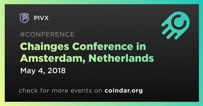 Conferencia de Chaines en Ámsterdam, Países Bajos