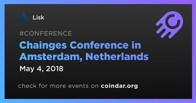 Amsterdam, Hollanda&#39;daki Chainges Konferansı