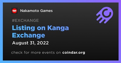 Listing on Kanga Exchange