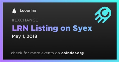 LRN Listing on Syex
