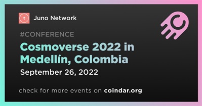 Cosmoverse 2022 em Medellín, Colômbia
