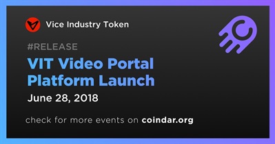 Lanzamiento de la plataforma del portal de video VIT